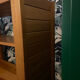 Maison regain library shelf