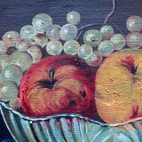 Hsp painting "still life with fruit" signed leyval early xx°