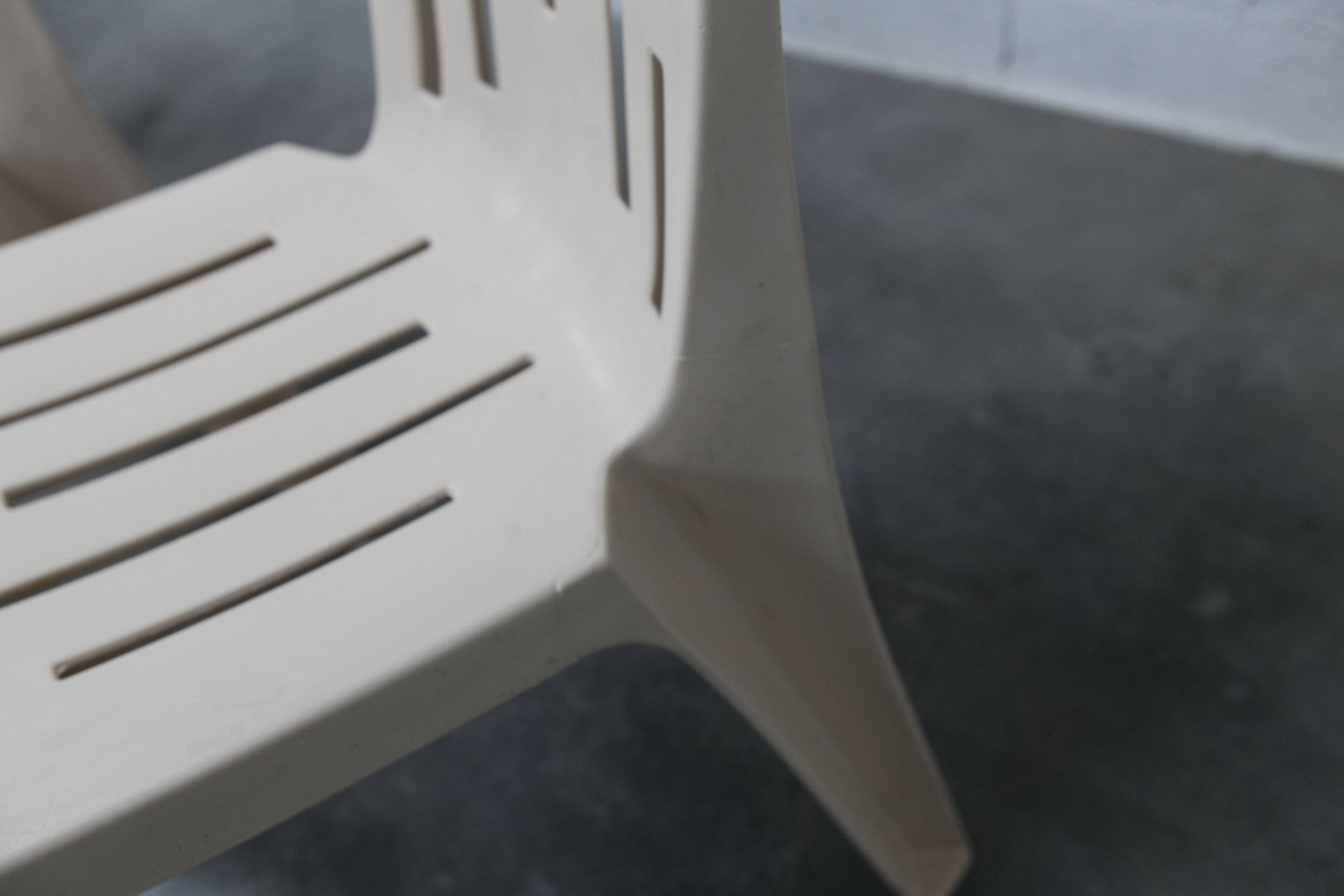 Set of 4 Samba chairs, manufactured by Henry Massonnet, designed by Pierre Paulin