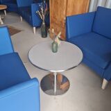 Steel bistro coffee table