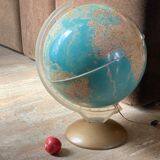 Bright world map 58cm Illumina globe 60s