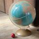 Bright world map 58cm Illumina globe 60s