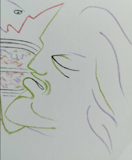 Superbe ensemble de 3 lithographies originales d’après Jean Cocteau.
