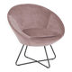 Velvet armchair