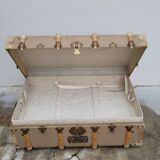 Old suitcase travel trunk early 1900s