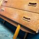 Vintage teak sideboard, antique TV stand