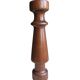 Bougeoir bois tourné de style scandinave