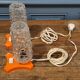 Pair of psychedelic Hawill table lamps, vintage, 70s.