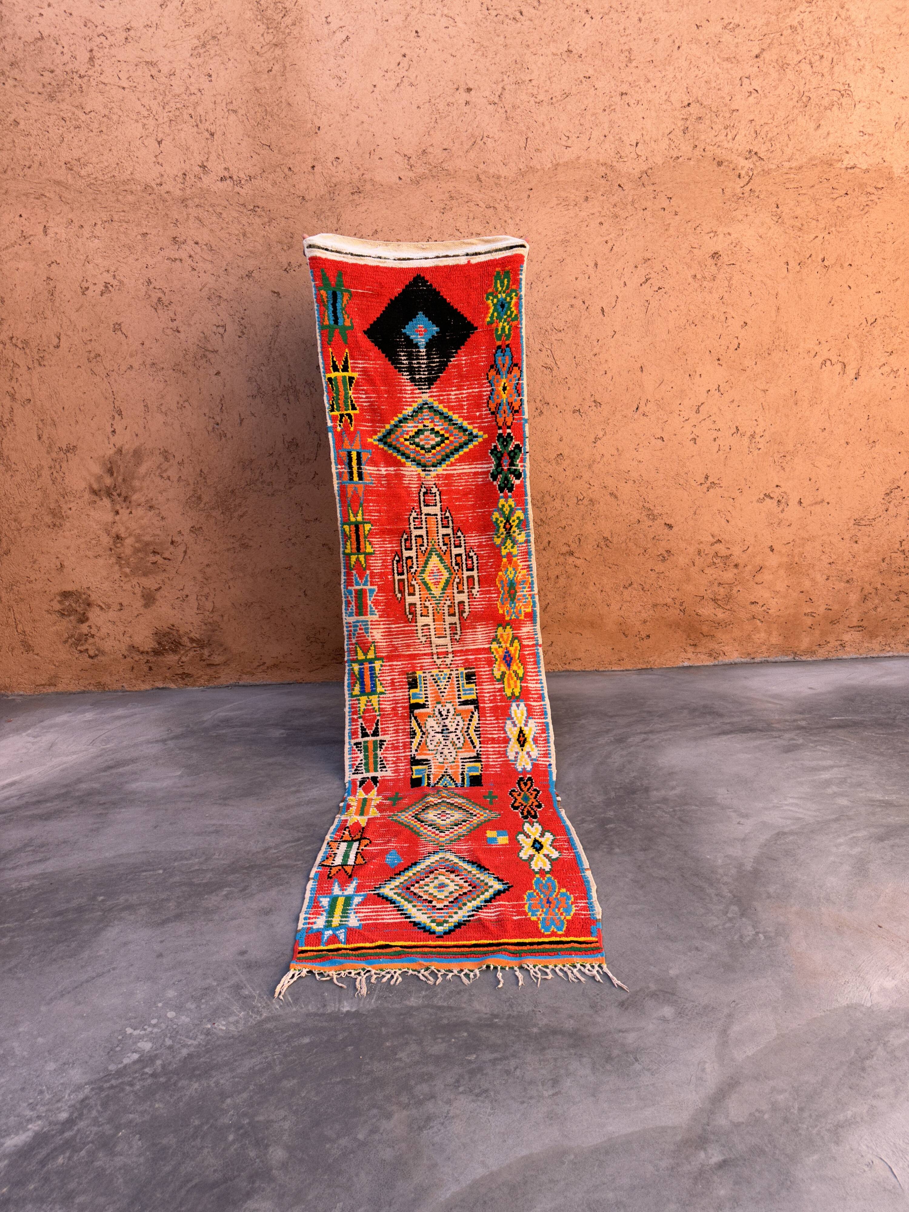 Moroccan carpet 82x315cm