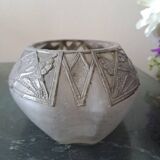 Vase signed R. Ragu. Art Deco.