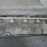 Coat rack 5 hooks aluminum of the 50s