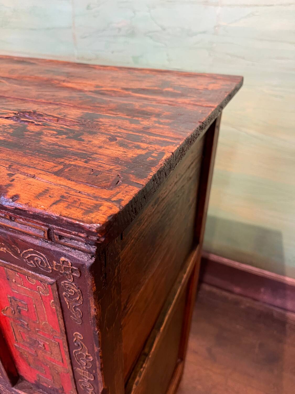 Tibetan 4-door sideboard