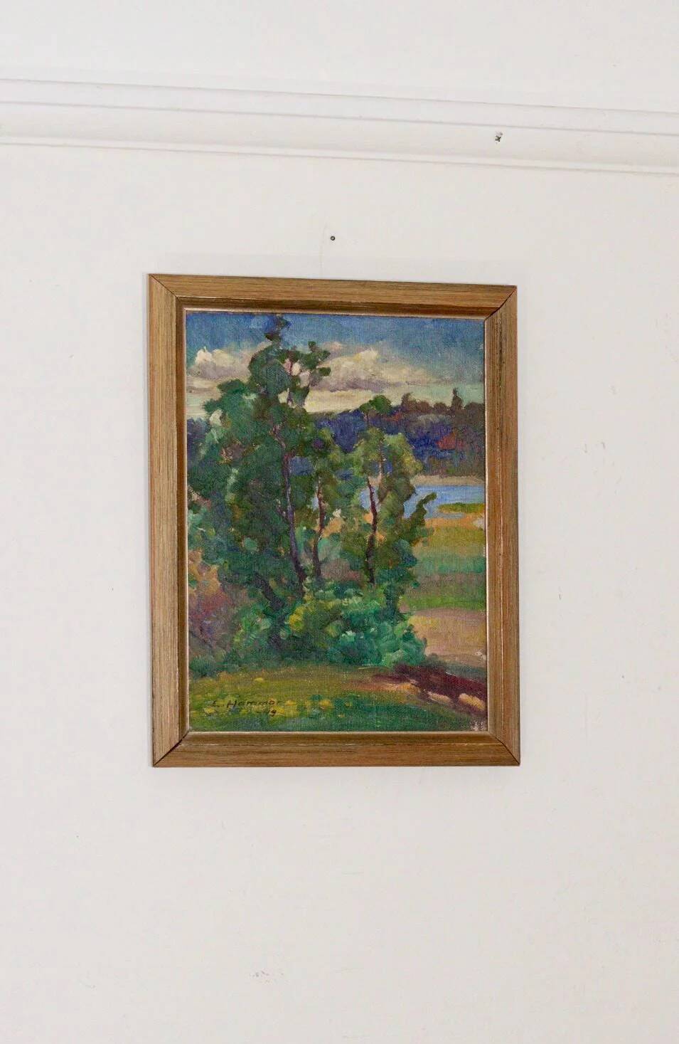 "Rural landscape" – E. Hammar