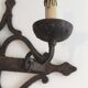 Large Wrought Iron Wall Light