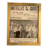 Advertising display frame “Bretelles Ch. GUYOT”
