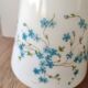Vintage floral decanter