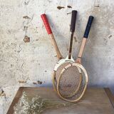 Vintage tennis racket "La Hutte"