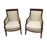 Pair of period shepherdesses restoration