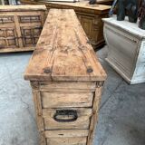 Pair of brutalist sideboards