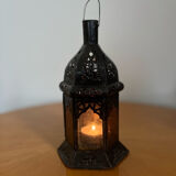 Vintage Moroccan lantern style tealight holder