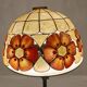 Large Art Deco style chandelier in Capiz shells and brass, 1960s.