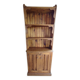 Solid oak bookcase