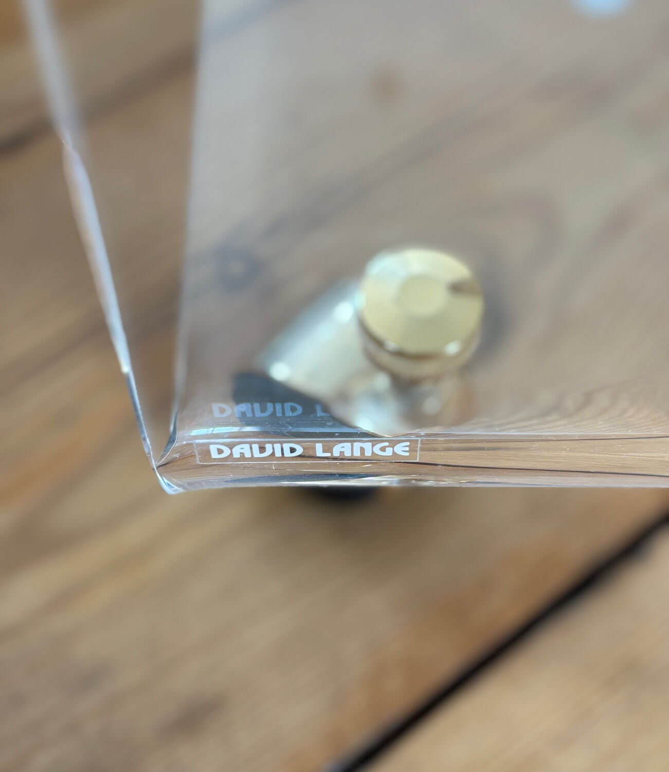 Side table / David Lange trolley