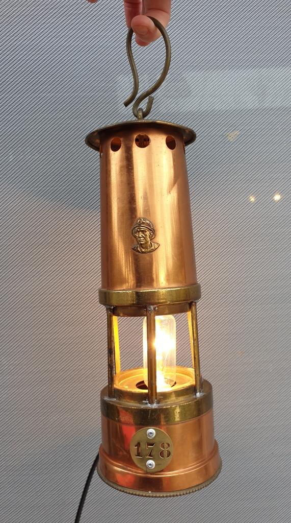 Electrified miner's lantern 178