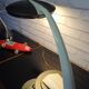Boomerang model desk lamp by '70s fase