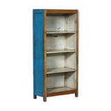 Floor library 4 tablets wood old teak piece of origin india 77x36x165cm