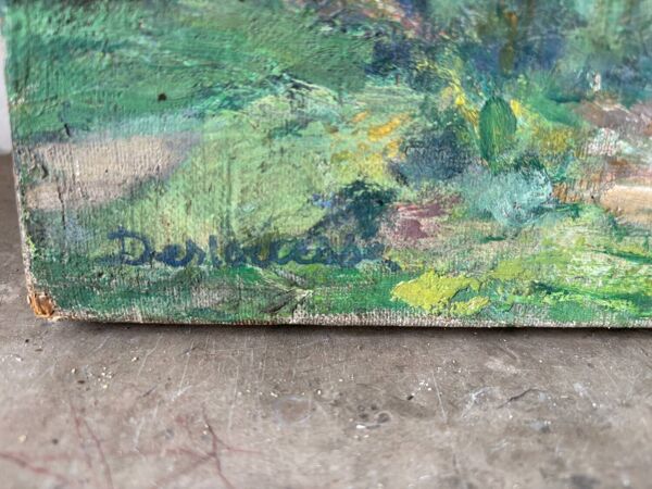 La lavandière signée