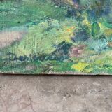 The washerwoman signed
