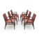 Vintage wooden chairs, 1970s, set of 6