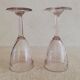 2 stemmed glasses early 20th