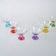 Set of dessert bowls, Italian design, 1980s, production: Italy