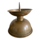 Pair of brass church candlesticks