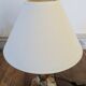 Lampe vintage en onyx et laiton