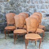 Set of 6 regency chairs