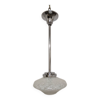 Art Deco pendant lamp in Clichy glass circa 1920