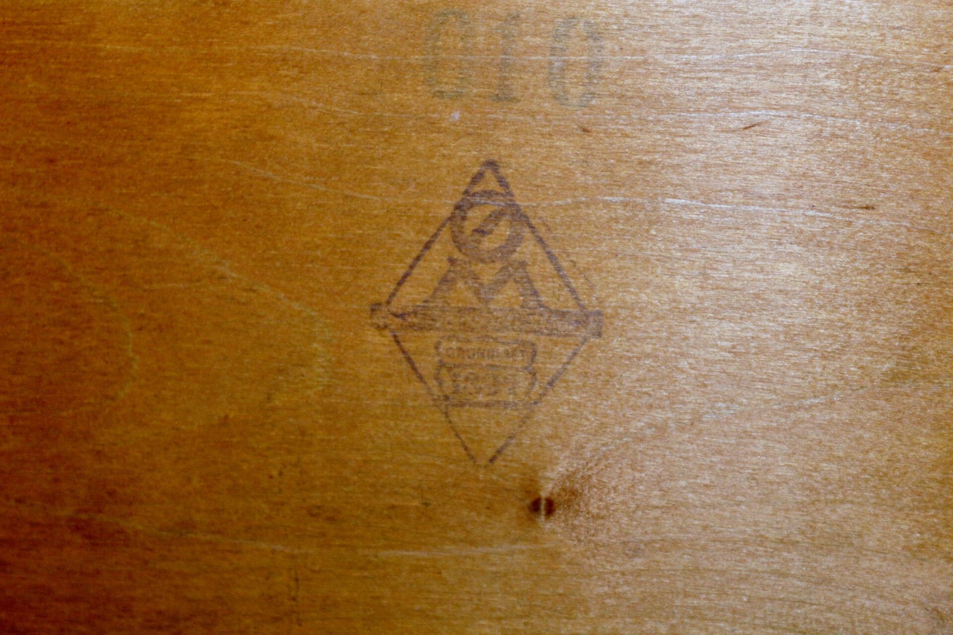 Teak secretary, Sigfrid Omann, Denmark, 1960