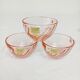 Set of 6 coffee cups and saucers Arcoroc Rosaline