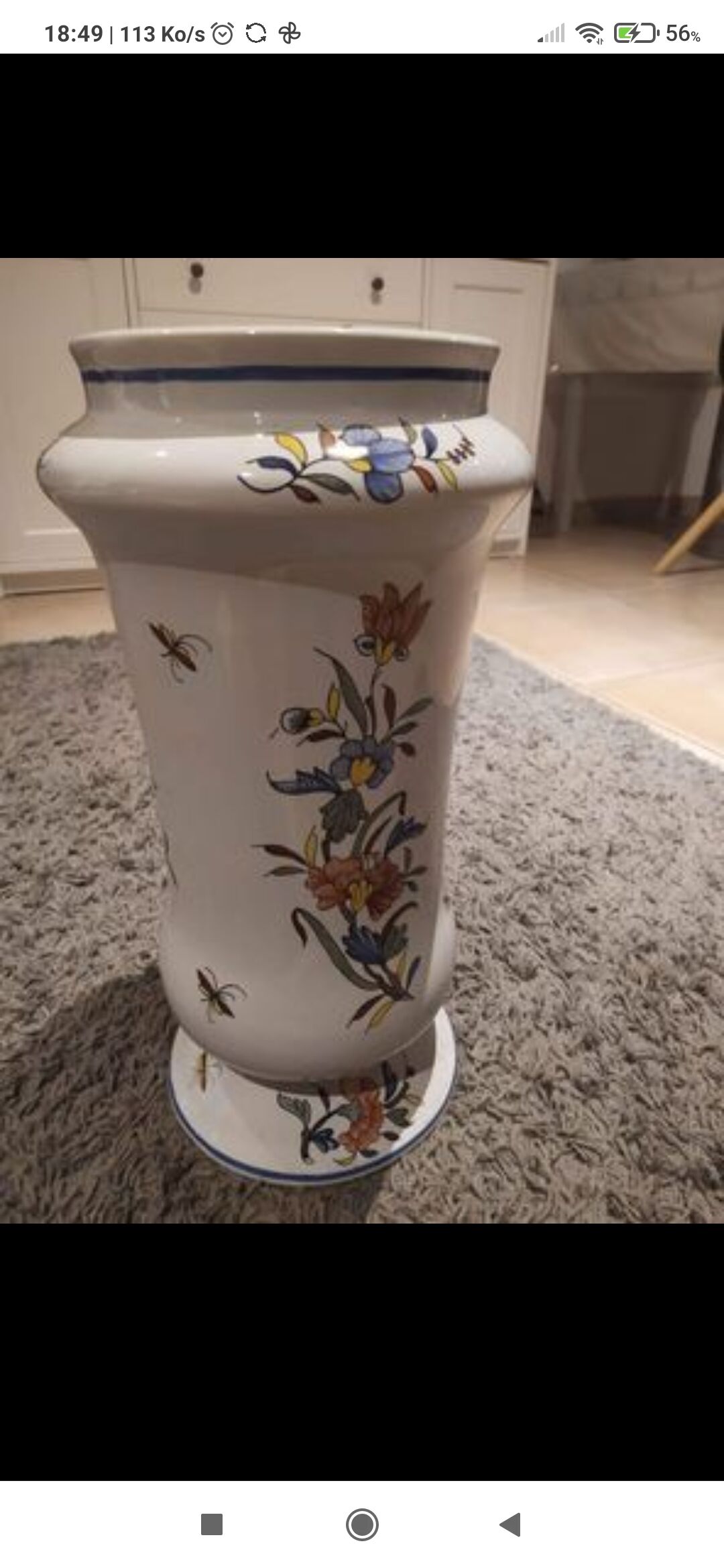 Umbrella stand in Moustiers