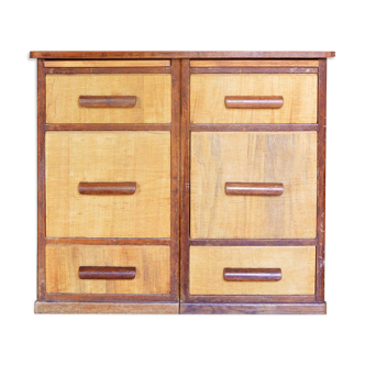 Meuble de métier à tiroirs