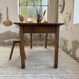 Table de ferme en cerisier