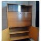 Scandinavian secretary in golden oak