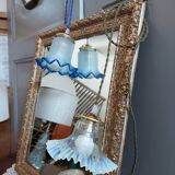 Baladeuse bleu Art Deco