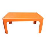 Orange vintage coffee table