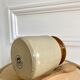 English two-tone stoneware pot
