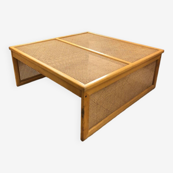 Cane coffee table, 1970