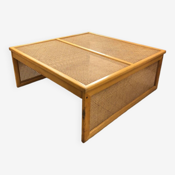 Table basse cannage, 1970